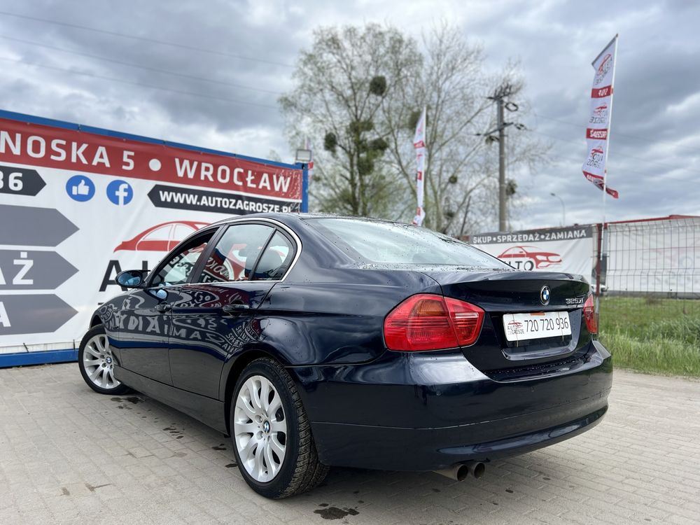 BMW e90 325 2.5 Benzyna//LPG//X-Drive//Klima//Długie opłaty//Zamiana