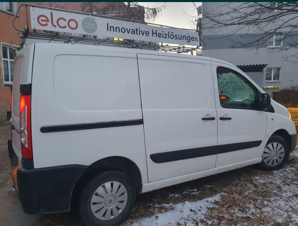 Bagażnik dachowy platforma Fiat Scudo L1H1 Citroen Jumpy