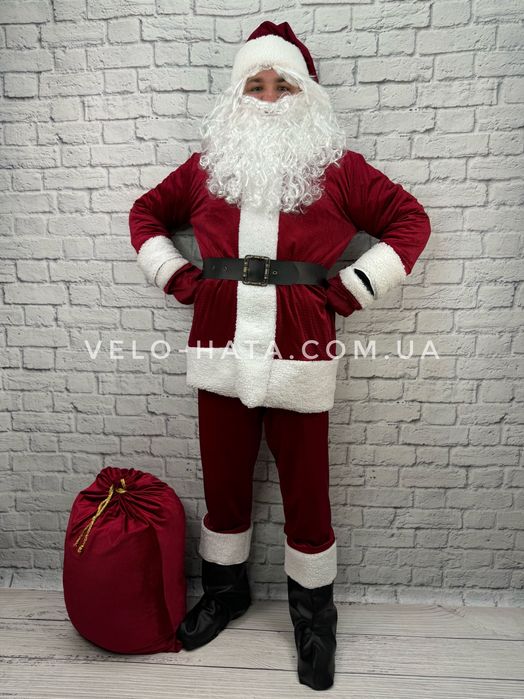 Новогодний костюм Санта Клауса . Костюм Санты ( костюм Санти )