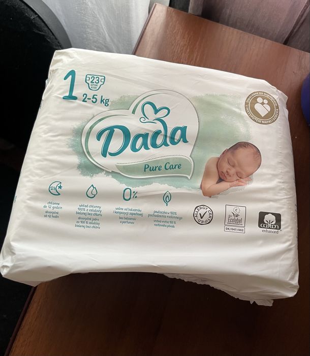 Підгузники Dada Pure Care 1 (2-5 кг)