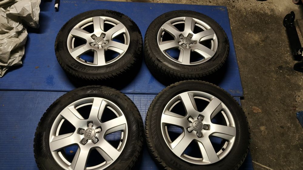 Felgi Audi A6 C7   17 cali komplet 225/55/17 Yokohama