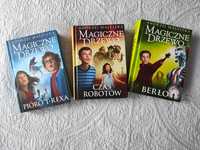 3 książki z serii magiczne drzewo