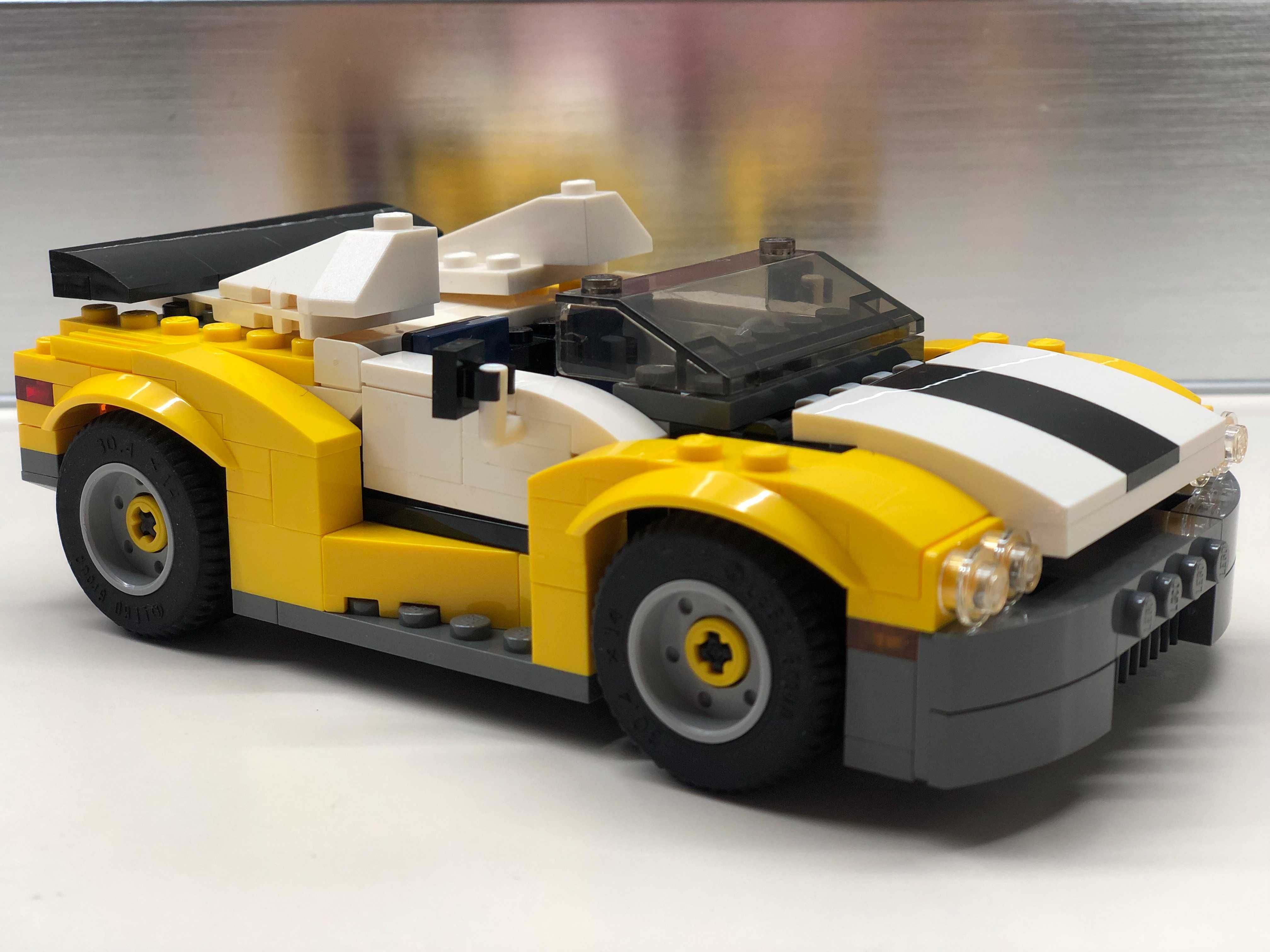 Kompletny zestaw LEGO Creator 3w1, pudełko, instrukcja
