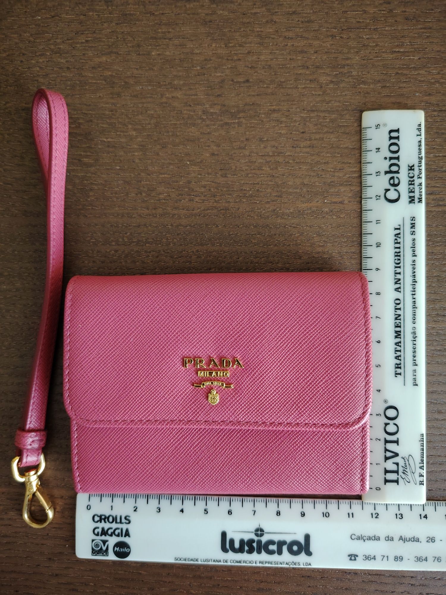 Prada - porta cartões de crédito
