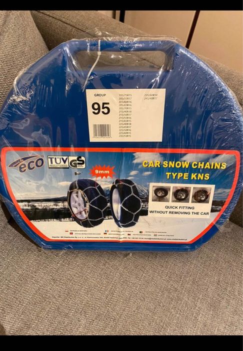 Nowe łańcuchy zimowe na opony