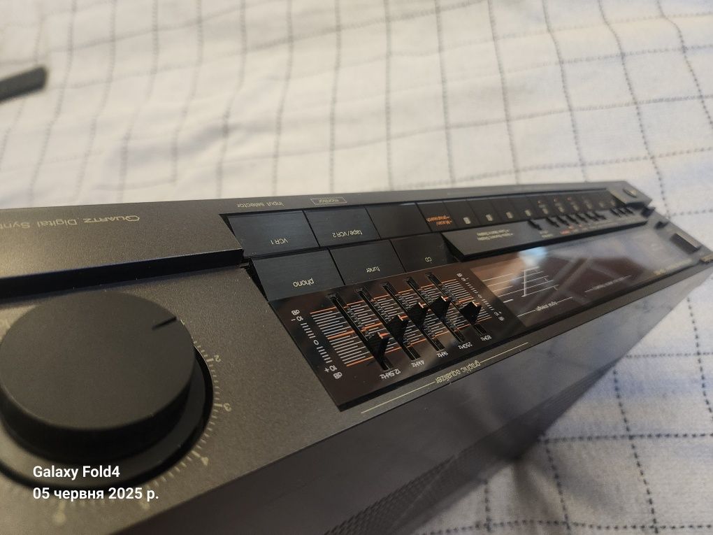 Technics SA-160, підсилювач, ресівер, еквалайзер
