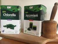 Bio jęczmień Bio Chlorella suszony sok Green Ways