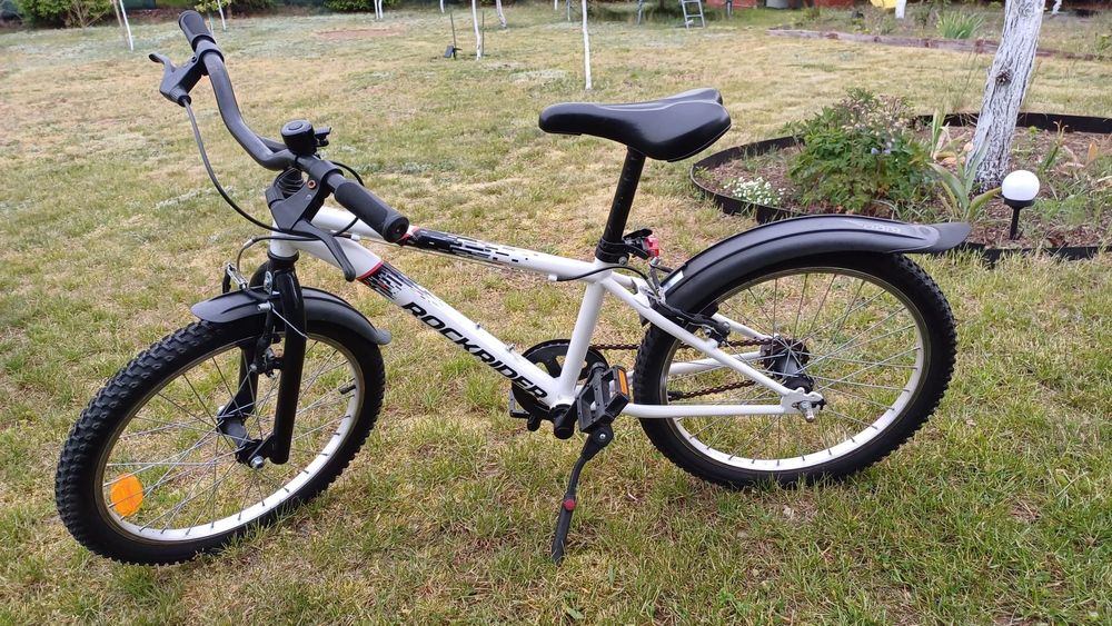 Decathlon Rockrider ST100 rower dziecięcy 20 cali biały