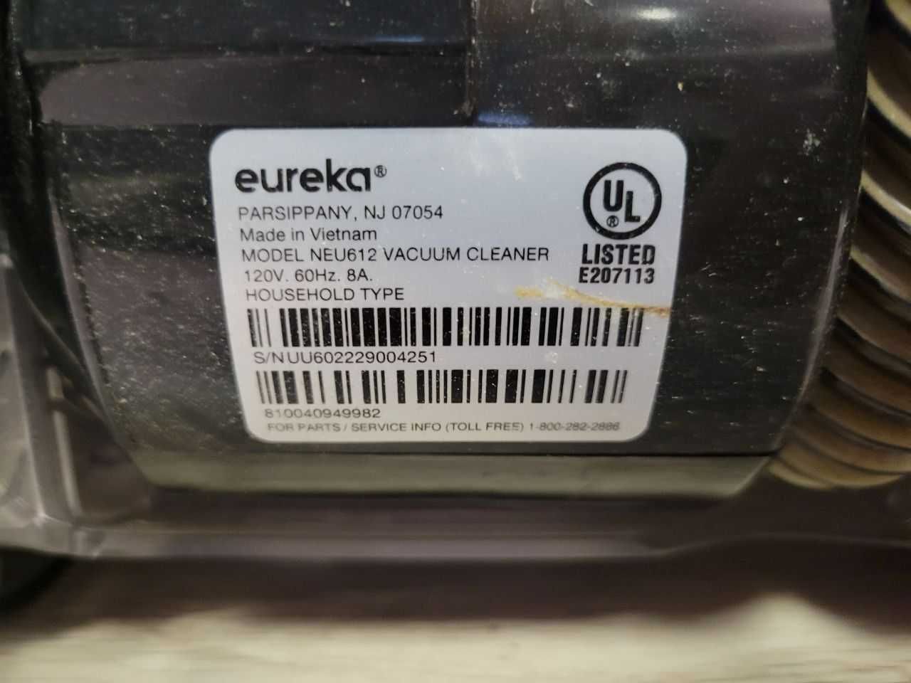 Очень мощный пылесос Eureka DashSprint NEU612 с турбо щёткой