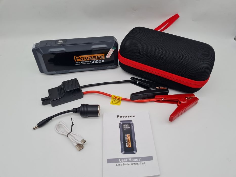 Powerbank jump starter booster auto rozruch awaryjny 5000A 88,8Wh