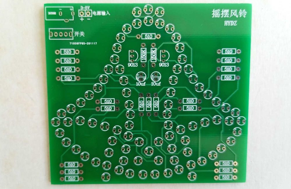 Набор для пайки "Мигающий колокольчик" мультивибратор на светодиодах