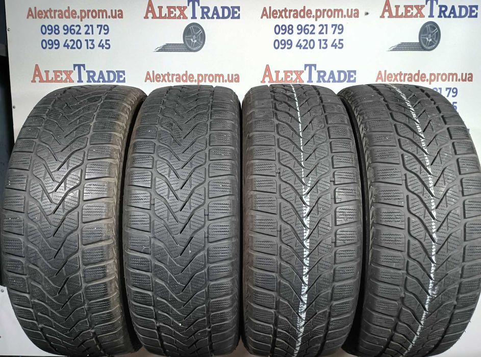 4 шт 225/55 R18 Lassa Competus Winter 2 зимові шини б/у 6,5 мм