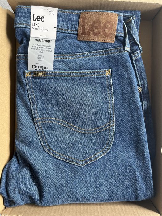 Spodnie męskie jeans Lee Luke Slim Tapered W33 L34