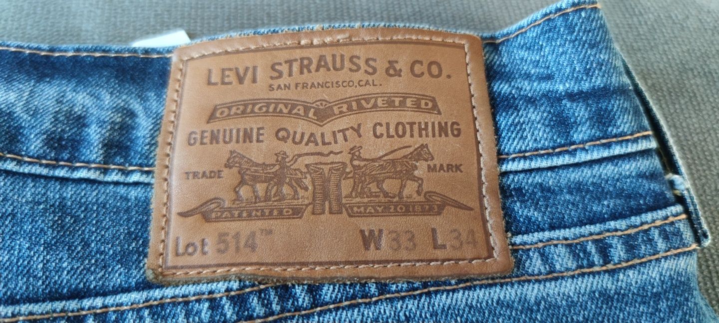 Spodnie jeans Levi's jak nowe