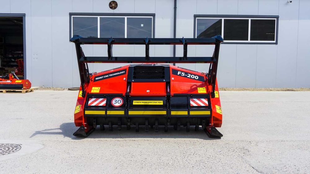 Mulczer F5-200 Czyszczenie pod Budowę Rekultywacja Zręby Cena BRUTTO