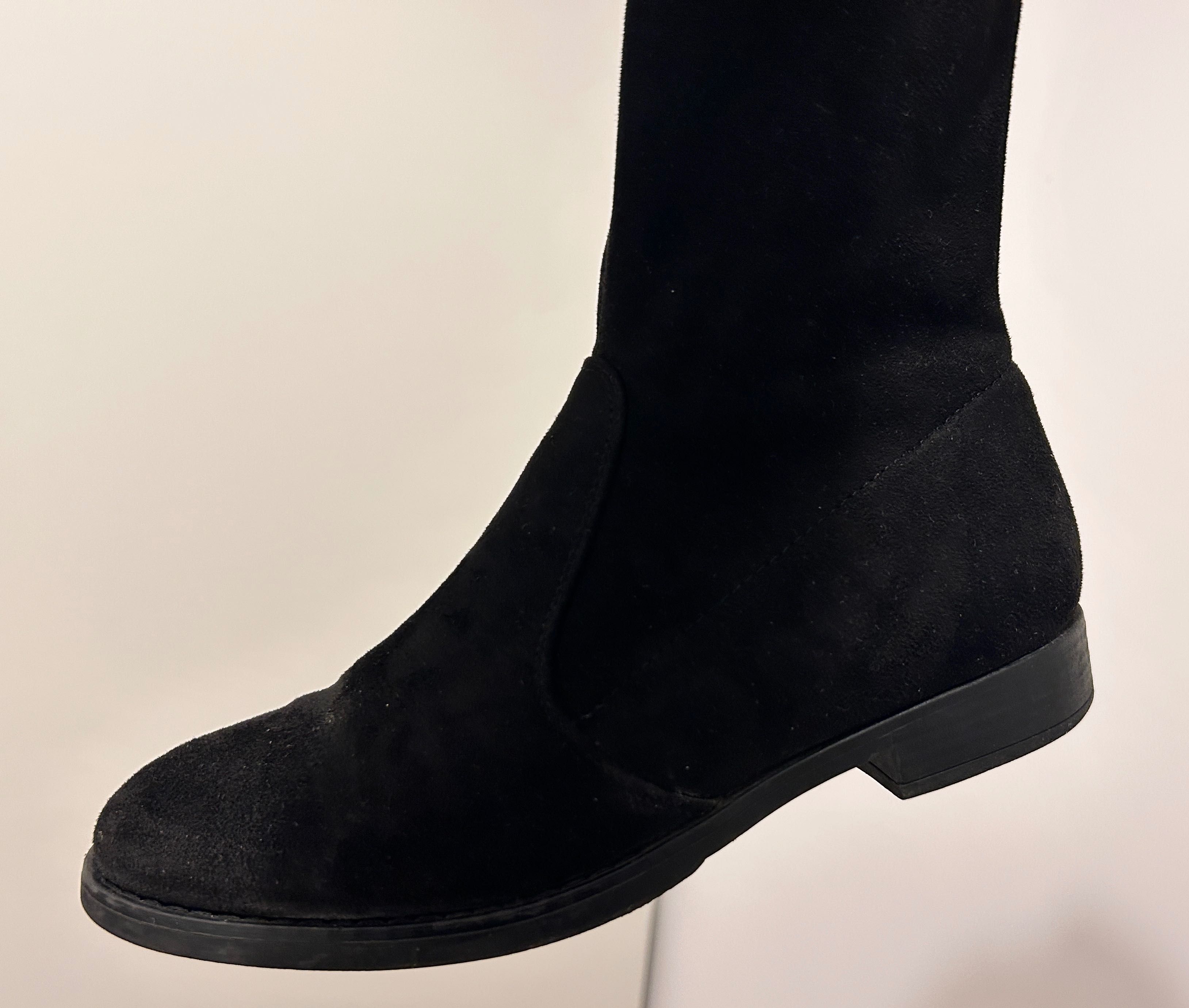 Buty muszkieterki czarne