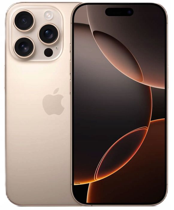 APPLE IPHONE 16 PRO 128GB Złoty - Jak nowy - Fizyczna SIM - GWARANCJA
