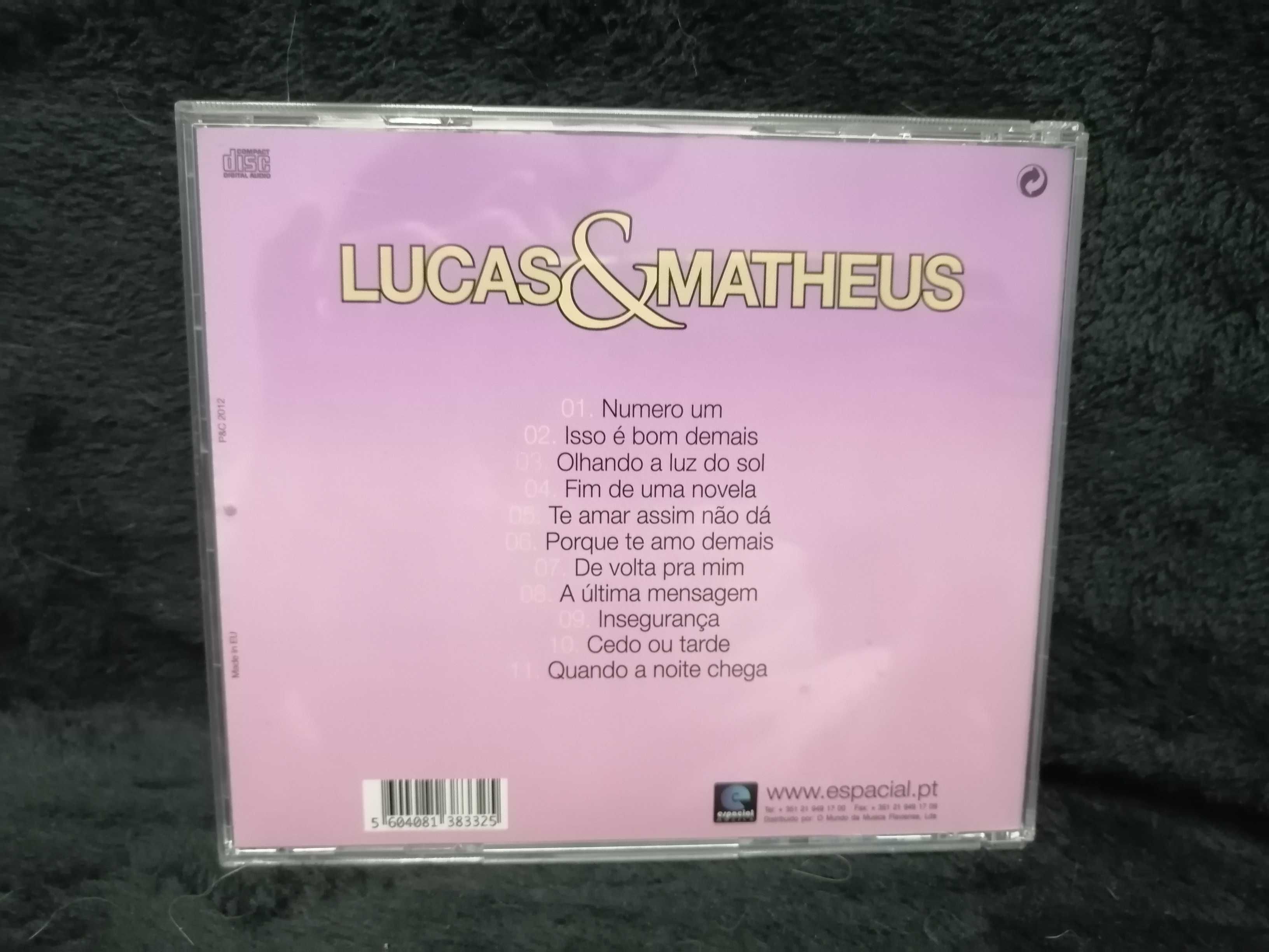 Cd Lucas & Matheus "Isso é Bom de Mais" - bom estado