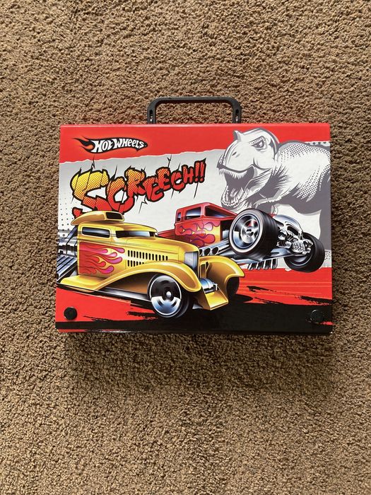Teczka z rączką zapinana#HOT WHEELS