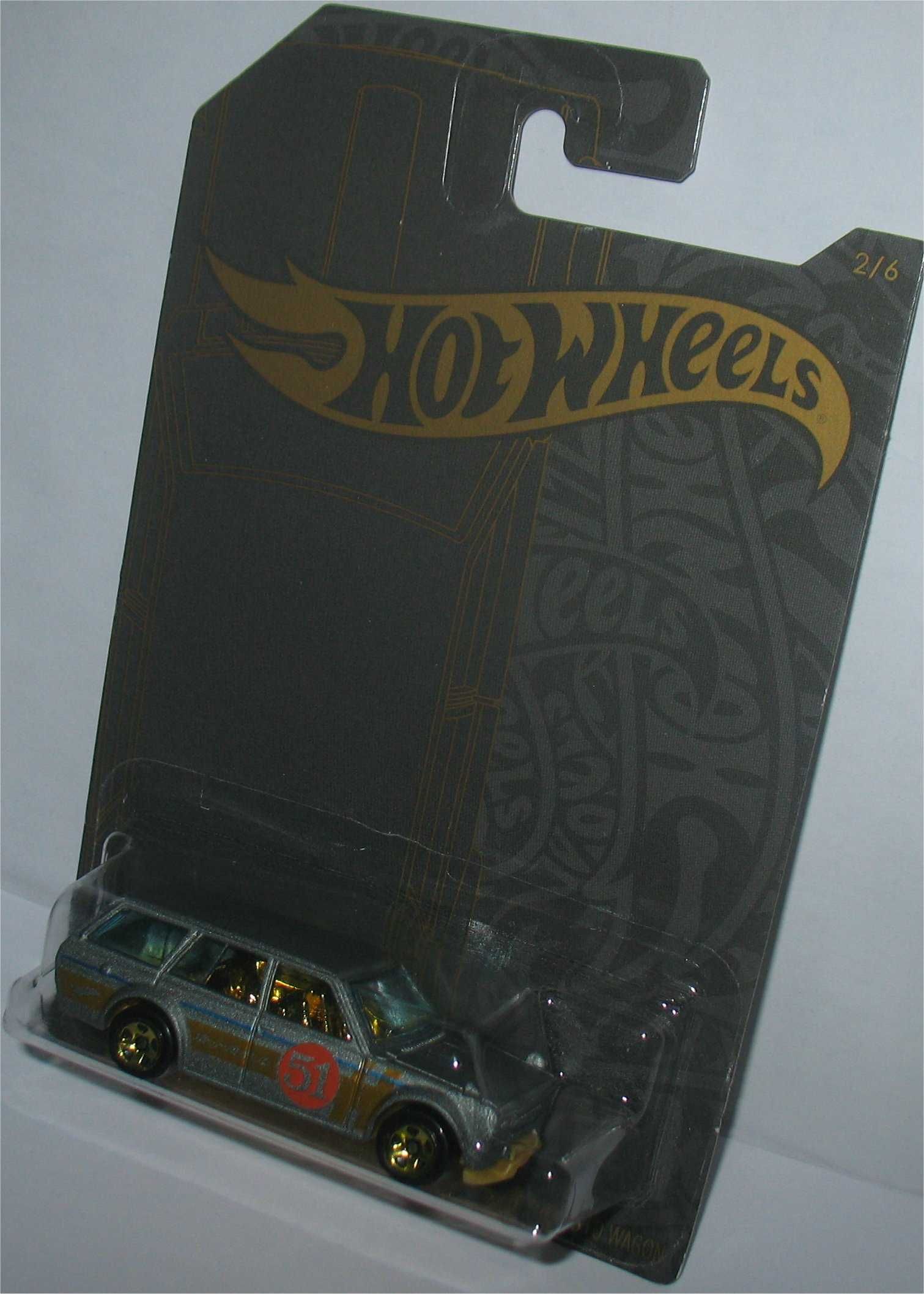 Hot Wheels - 71 Datsun Bluebrid 510 Wagon - Satin and Chrome (2019)