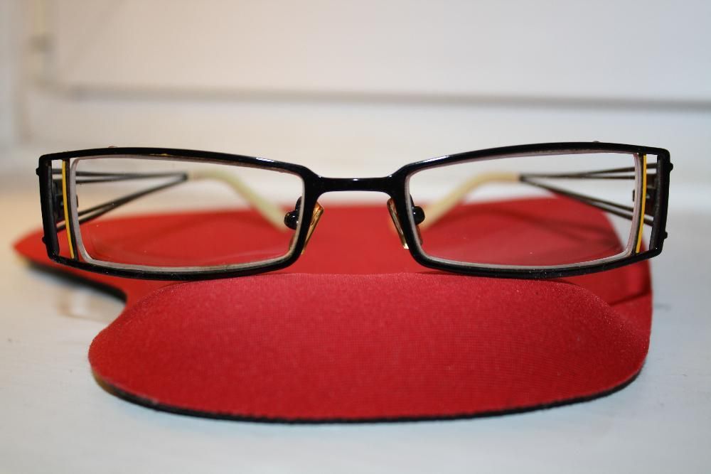 okulary damskie korekcyjne - minus 2,75 wraz z etui