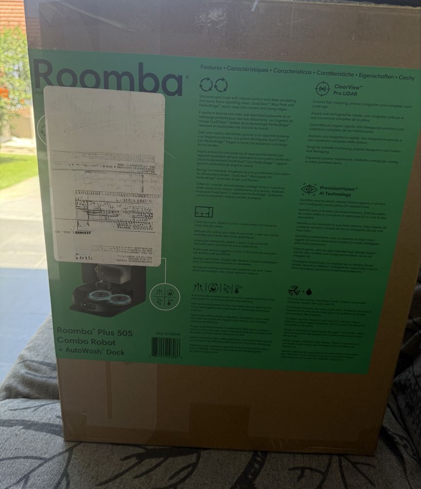 Roomba® Plus 505 Combo Robot + AutoWash™ Dock