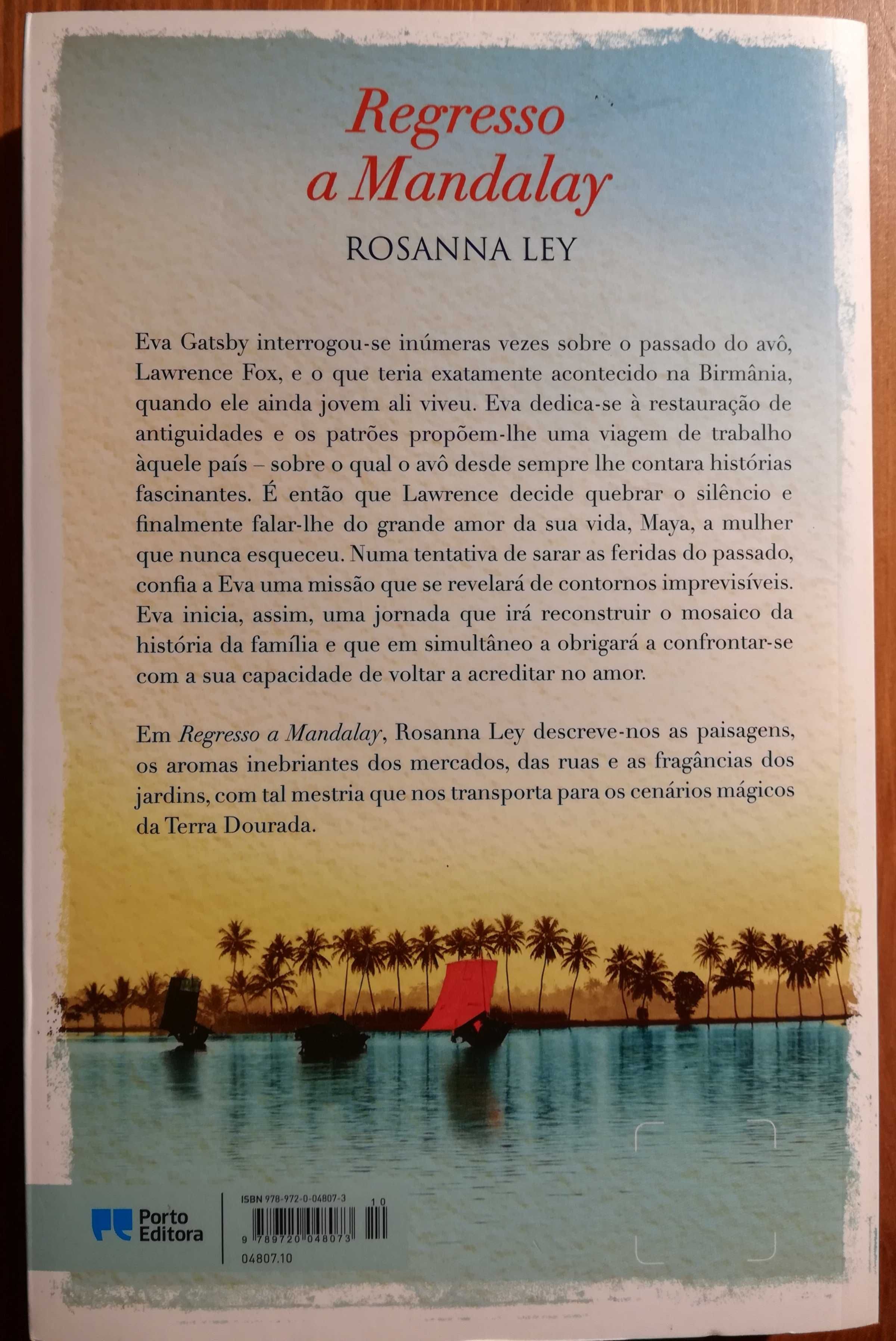 Livro - Regresso a Mandalay - Rosanna Ley