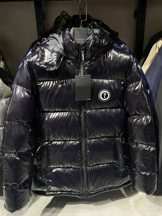 Глянцева куртка Trapstar | Пуховик Трапстар лакований | Куртка Trapsta