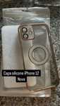 Capa dourada iphone 12