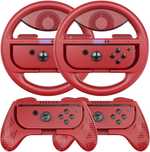 Obudowa Joy-Con dla Nintendo Switch – Czerwona (Deluxe 4 szt