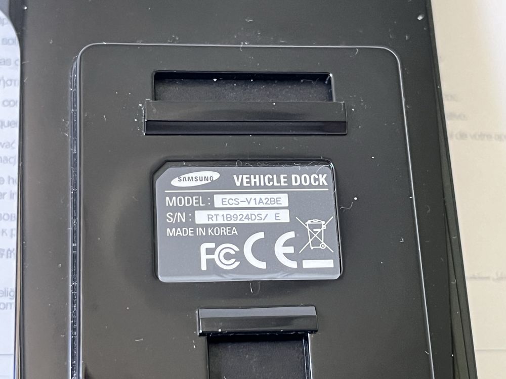 Uchwyt na szybę samochodowy Samsung ECS-V1A2BEGSTD