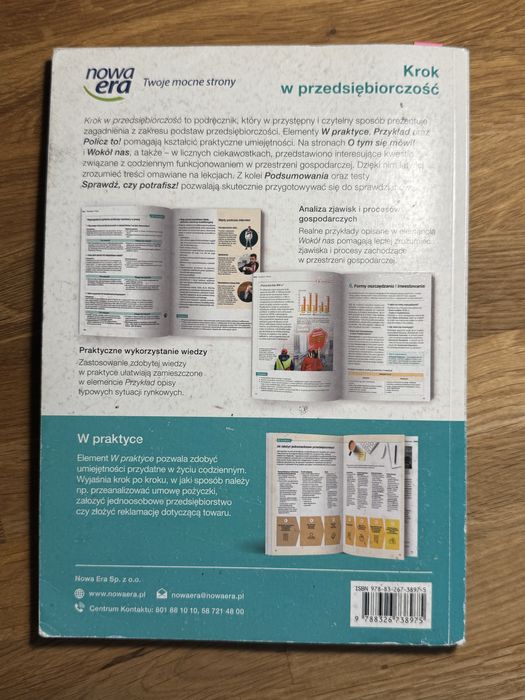 Podstawy przedsiębiorczości – „Krok w przedsiębiorczość”