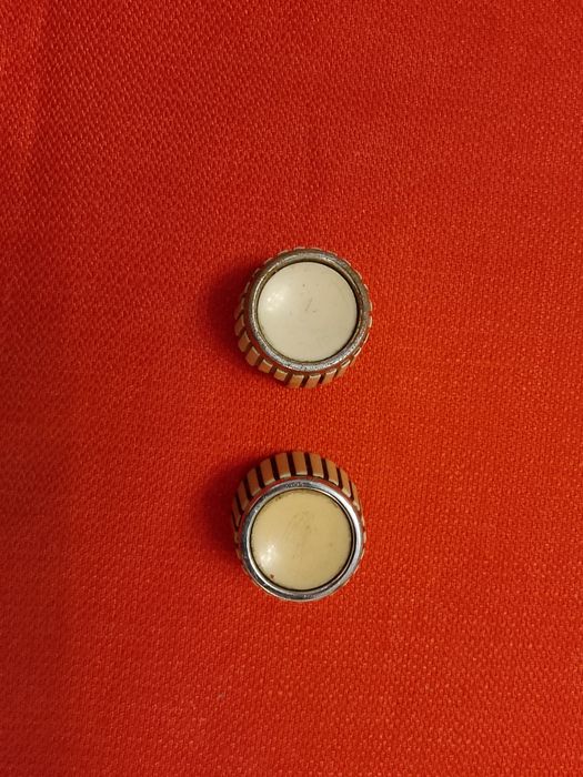 Pokrętła do radia z czasów PRL UNITRA - 2szt