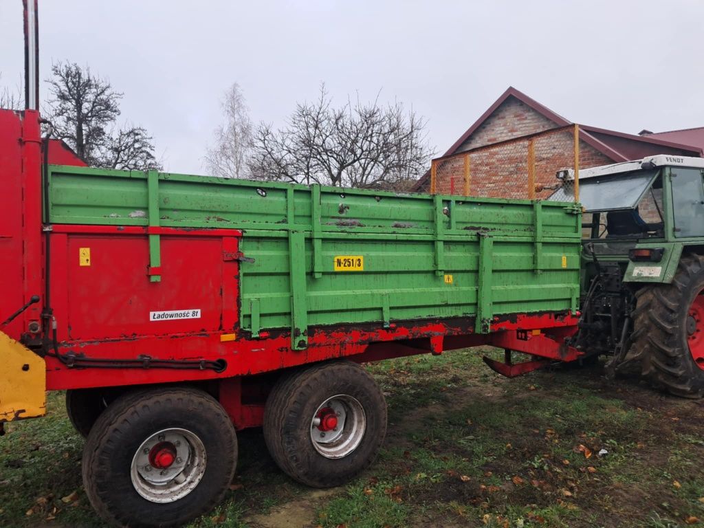 Rozrzutnik obornika warfama 8t 2017r transport