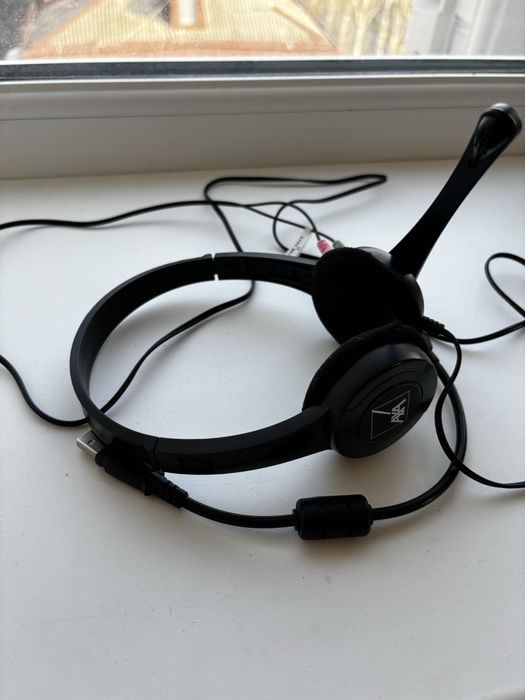 Навушники з мікрофоном для ПК/офісу/онлайн-зустрічей