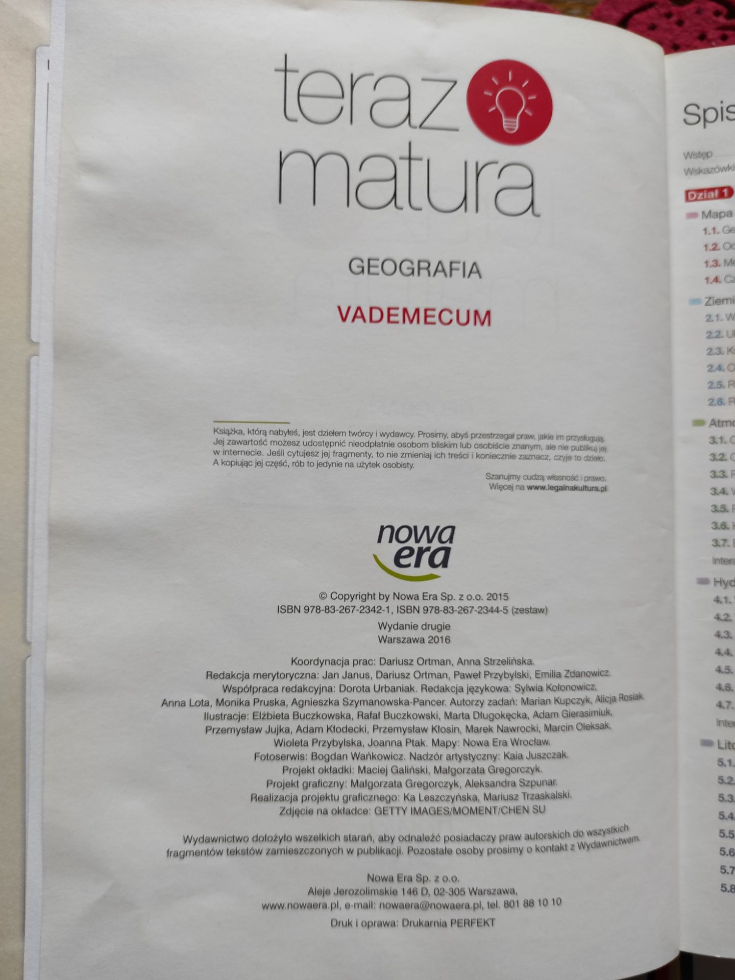 Teraz matura Geografia Vademecum