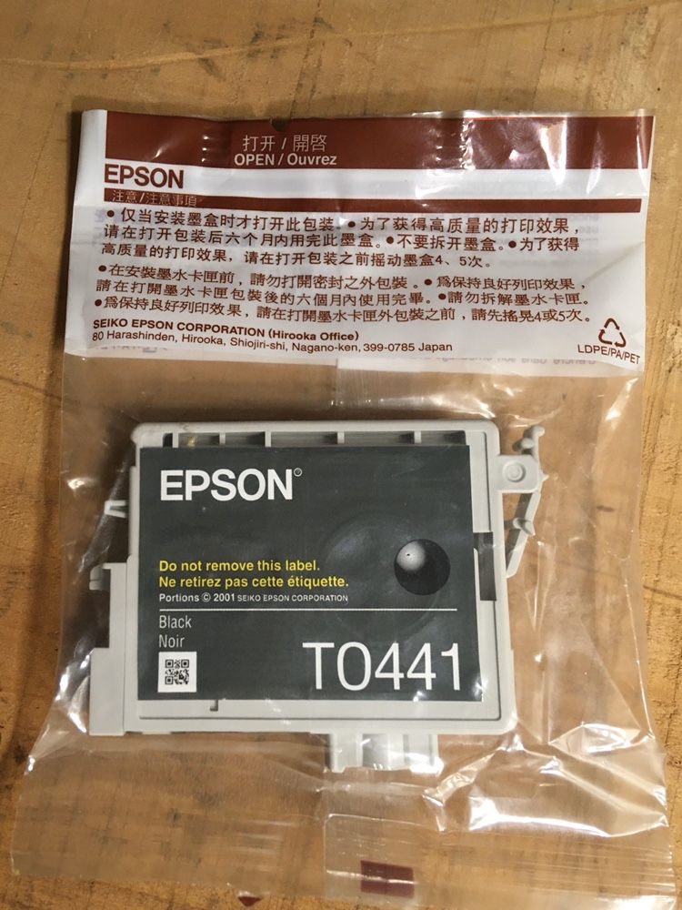 Tinteiro Original Epson T0441 Preto
