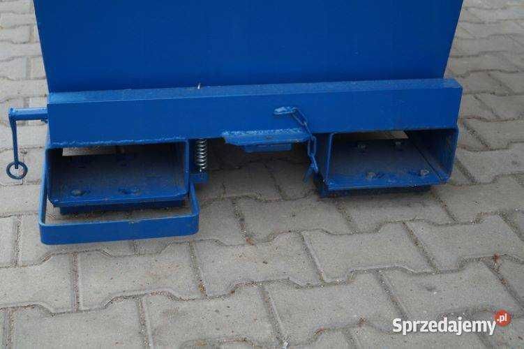 Koleba samowyładowcza TK 1100 L z łańcuchem i linką KONTENER