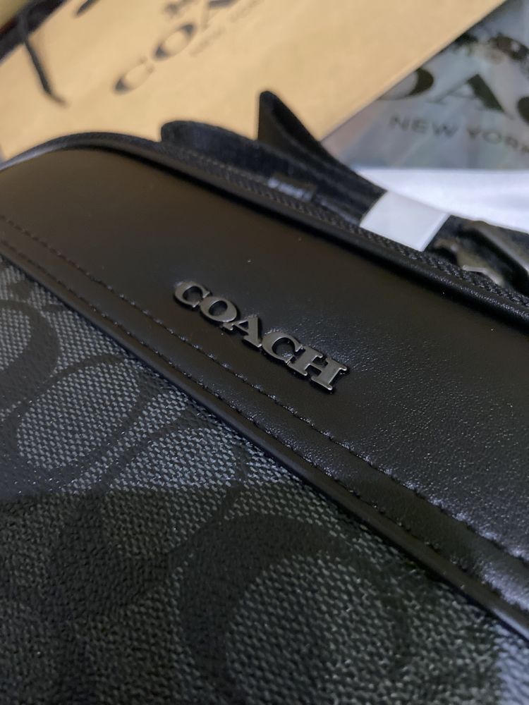 Мужская барсетка сумка coach