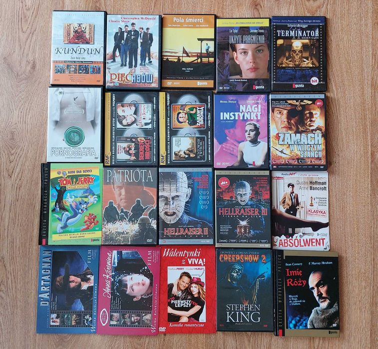 Kolekcja 30 filmów DVD