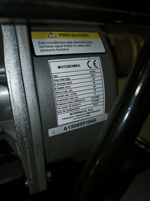 Motobomba Benza BX200