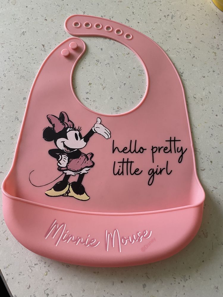 Силіконовий слюнявчик Minnie Mouse від Disney
