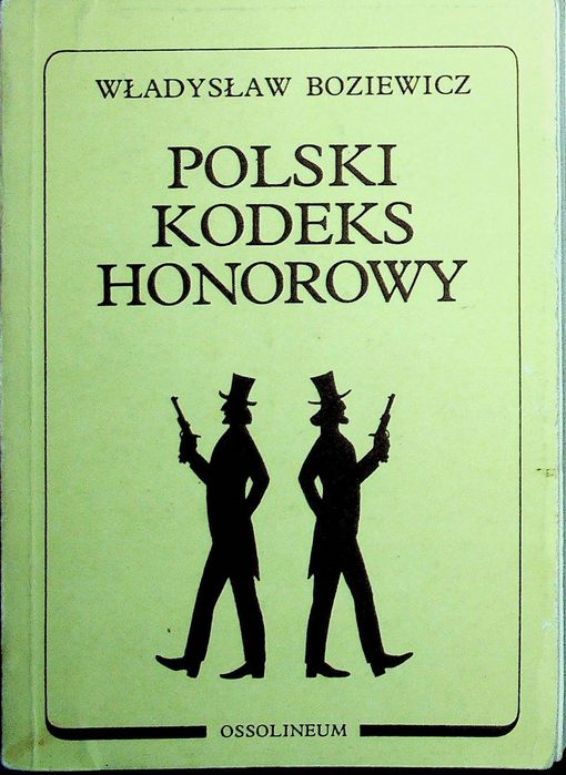 Polski Kodeks Honorowy Ax25013