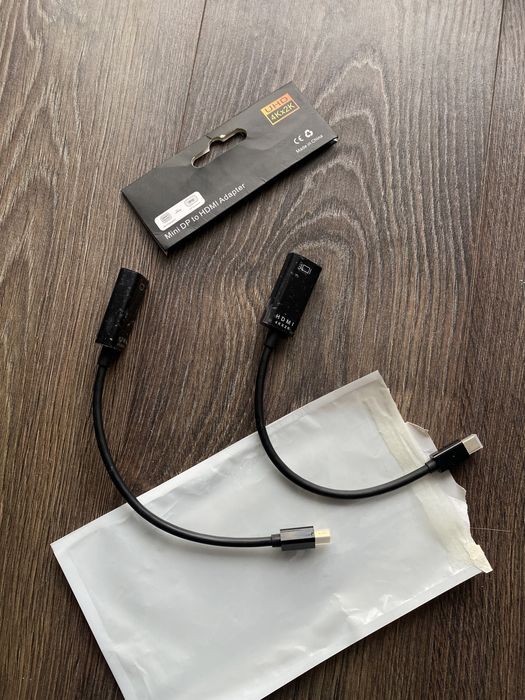 Adapter przejściówka mini DisplayPort / HDMI 4K UHD