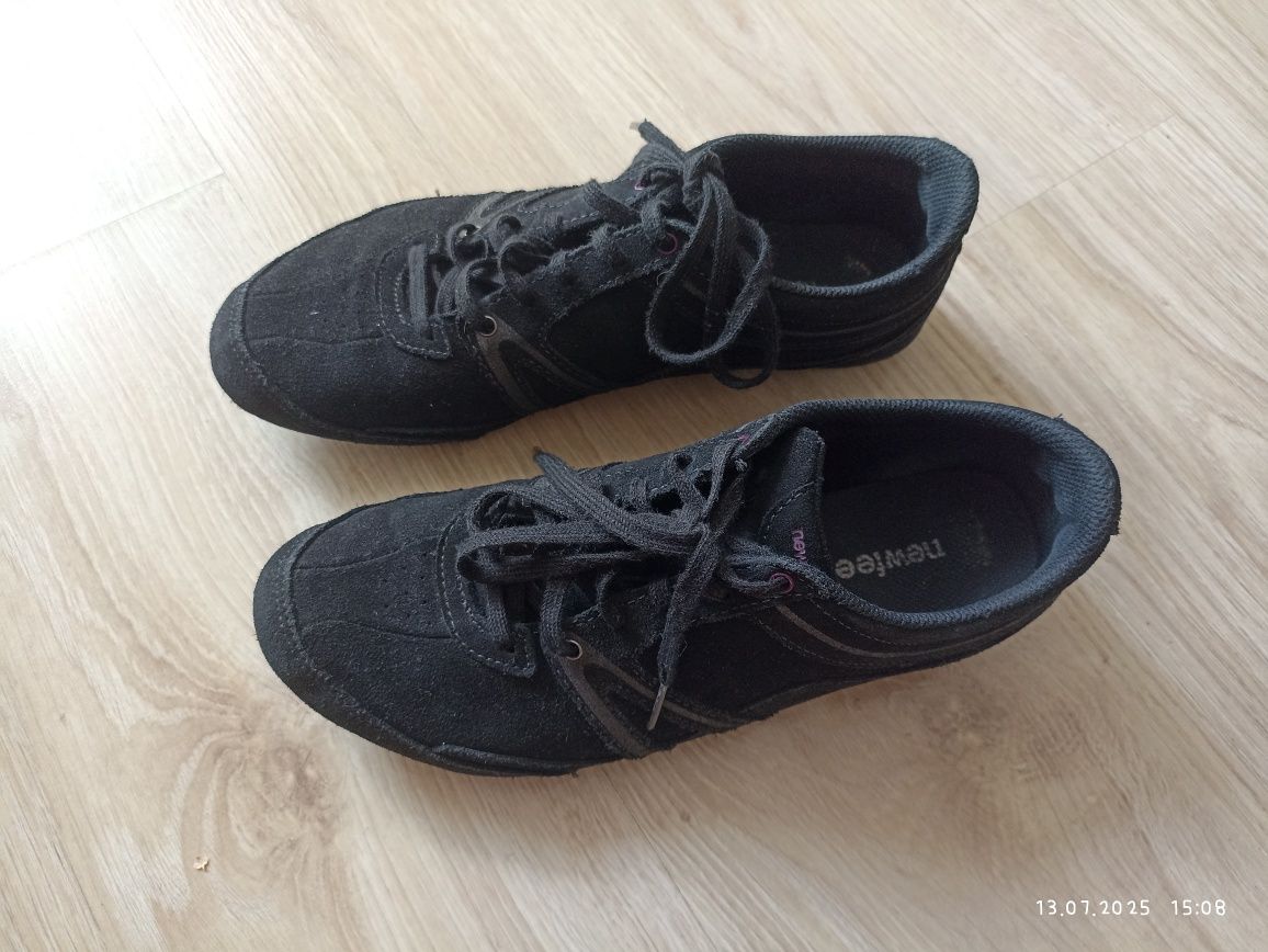 Buty Newfeel 41 Decathlon skóra spacer trening
