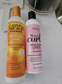 cantu aktywator skrętu+Shakebar Miracle Curl/zestaw/stylizacjia loków