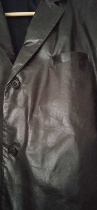 Пиджак кожаный мужской