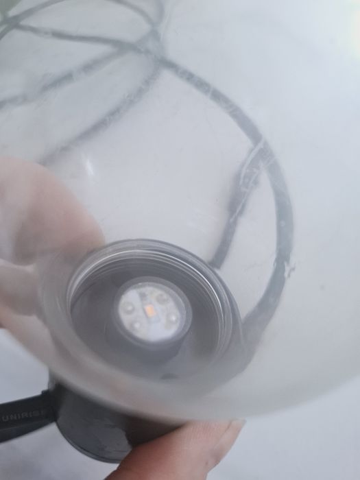 Girlanda led 12 lamp łańcuch zewnętrzny oświetleniowy ogród