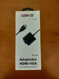 Cabo adaptador HDMI-VGA
