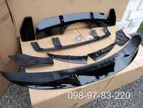 F15 Губа диффузор накладки M-Performance на BMW X5 F15 бмв х5ф15 обвеc